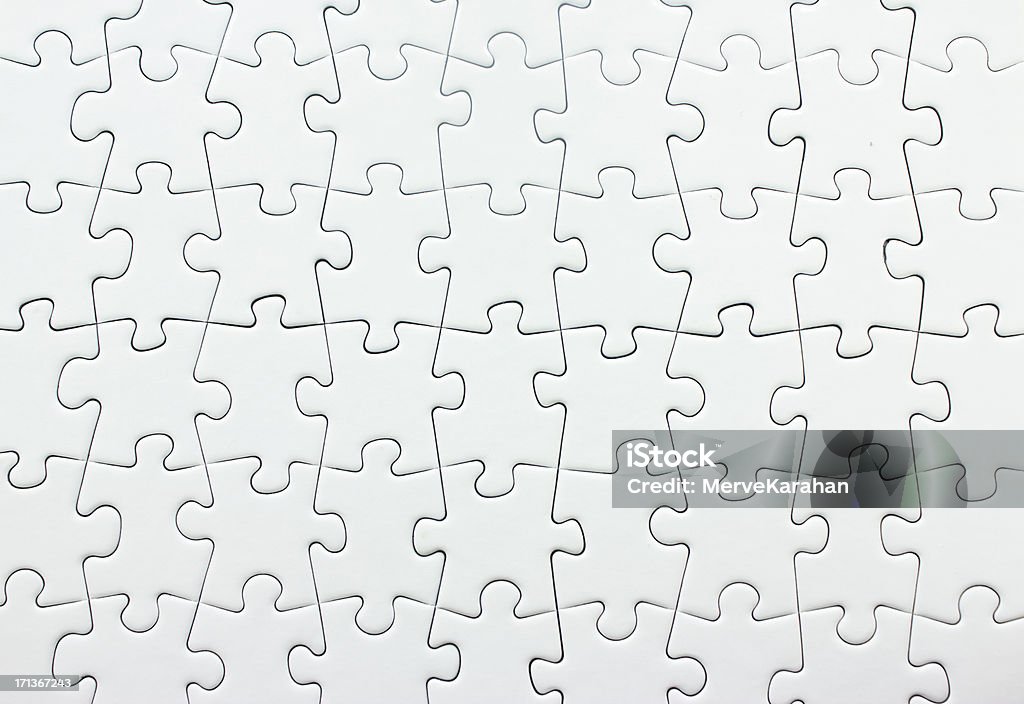 puzzle - Lizenzfrei Weiß Stock-Foto
