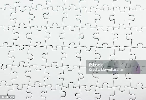 Puzzle Stockfoto und mehr Bilder von Weiß - Weiß, Geduldsspiel, Muster