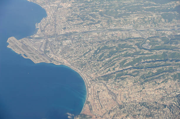 istock cote d'azure seen from the air 171367380
