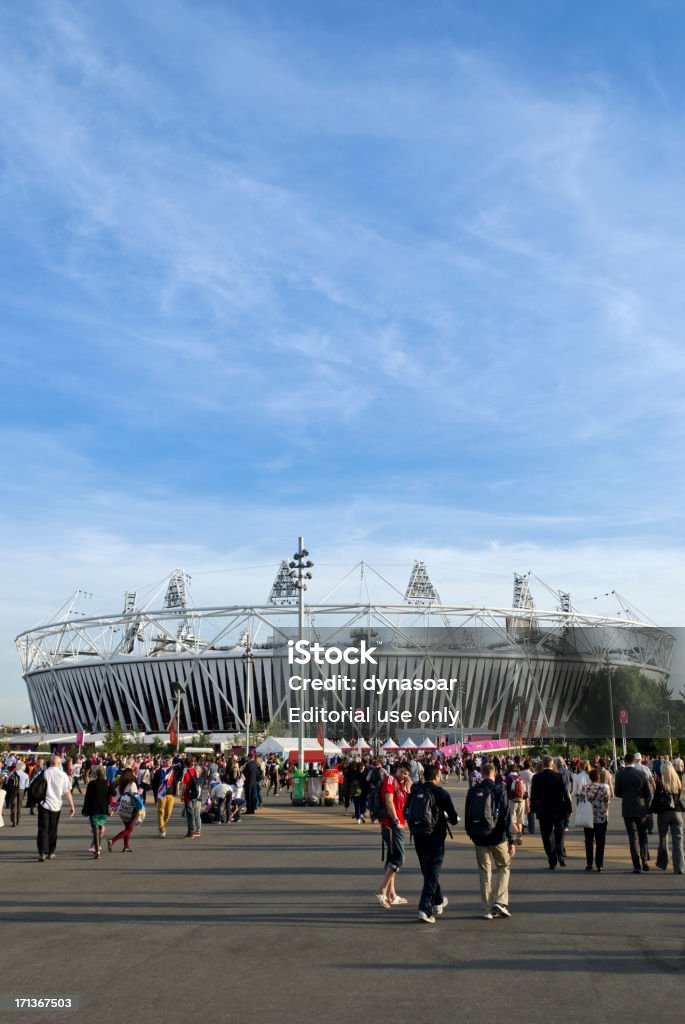 2012 런던 올림픽 및 장애인 올림픽 경기장 - 로열티 프리 2012 Summer Olympics - London 스톡 사진