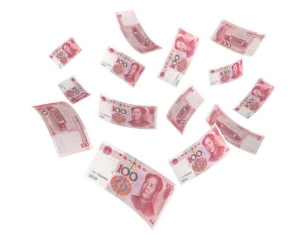 플라잉 위안 - currency symbol currency chinese yuan note taiwanese currency 뉴스 사진 이미지