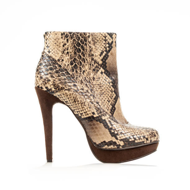 istock Fashionable high heels ankle boot 171367741