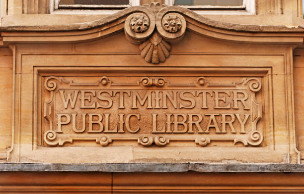 istock Sign outside a public building in London 171367935