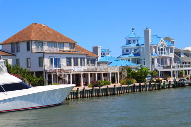 istock Ocean City Harbor And Houses 1713689329