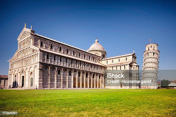 The Leaning Tower Of Pisa And Cathedral Italy Stock Photo - Download Image Now - Pisa, Leaning Tower of Pisa, Campo Dei Miracoli
