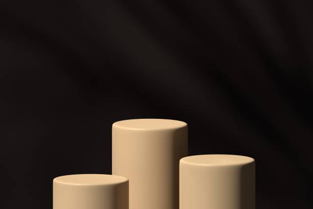 istock Scene with a podium for product presentation, 3d rendering 1713697007