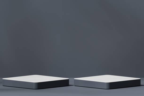 istock Scene with a podium for product presentation, 3d rendering 1713697157