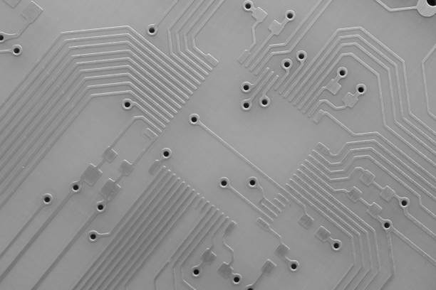 istock printed circuit. layout of tracks 1713697221