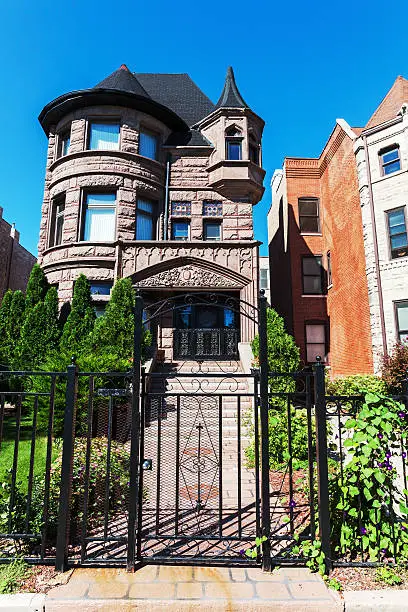 Photo of Brownstone mansion  in Kenwood, Chicago