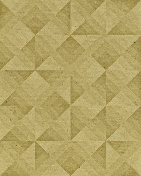 paper with geometric pattern stock photo