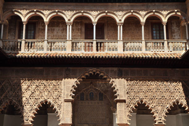 istock Patio de las Doncellas, Real Alcázar, Seville, Spain 171370436