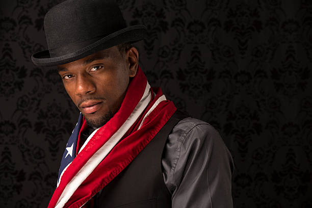 istock Handsome Male with a American Flag 171370644