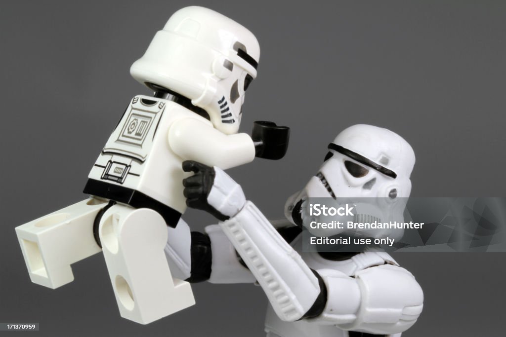 Little Trooper - Royalty-free Star Wars - Trabalho conhecido Foto de stock