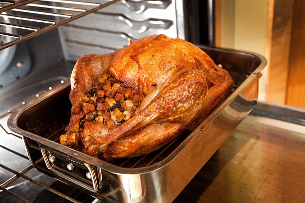 istock Roasting Thanksgiving Turkey in the Oven Hz 171371099