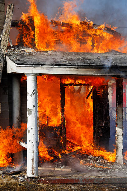 istock Porch of flames. 171371146