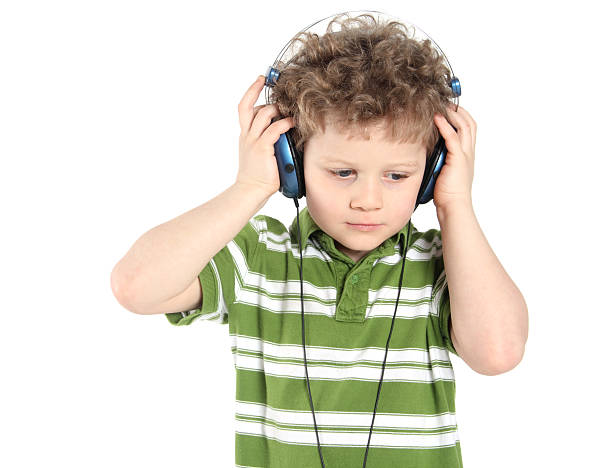 istock Child with Headphones 171371617