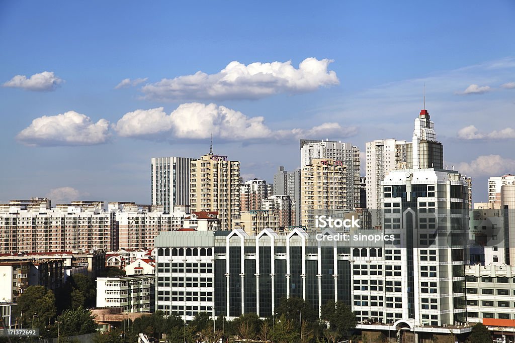 A cidade - Foto de stock de Shenyang royalty-free