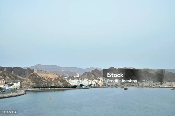 Muscat Governate In Port Sultan Qaboos Stock Photo - Download Image Now - Al Hajar Mountains, Apartment, April