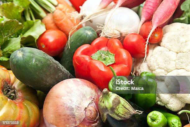 Vegetables Stock Photo - Download Image Now - Abundance, Backgrounds, Bunch