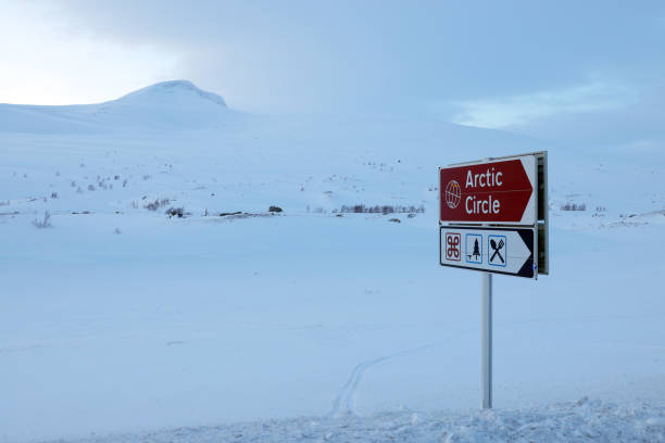 istock Arctic circle road in Norway, Europe 1713734754