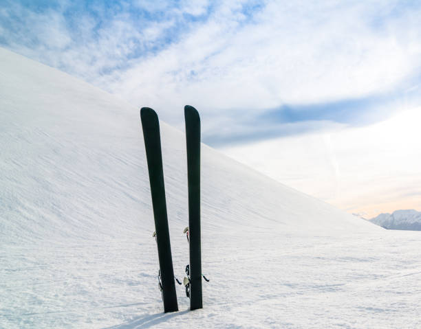 istock Winter High Mountain Landscape with ski 171374236
