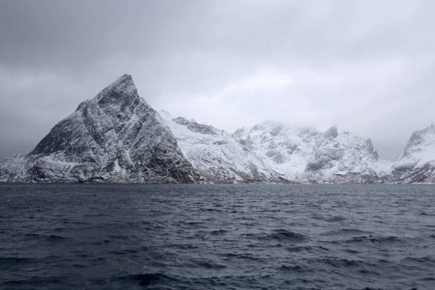 istock Winter landscape in Lofoten Archipelago, Norway 1713743196