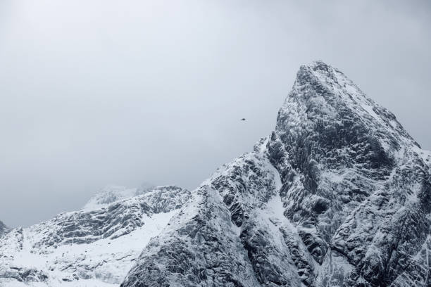 istock Winter landscape in Lofoten Archipelago, Norway 1713743328
