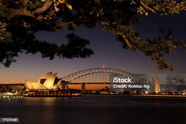 Sydney De Mrs Macquaries Point Foto de stock y más banco de imágenes de Sídney - Sídney, Agua, Anochecer