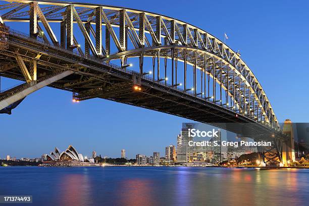 Puente Del Puerto De Sidney Foto de stock y más banco de imágenes de Sídney - Sídney, Puente del Puerto de Sidney, Puente - Estructura creada por humanos