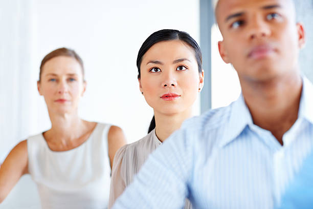 istock Female Corporate Worker In Meeting 171374603
