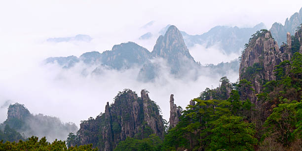 istock Panoramic view of Huangshan Mountain 171375065