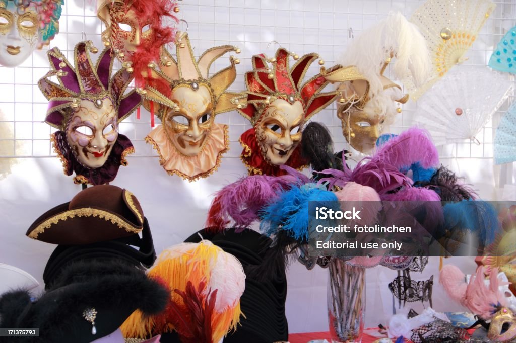 Karneval Masken - Lizenzfrei Ludwigsburg Stock-Foto