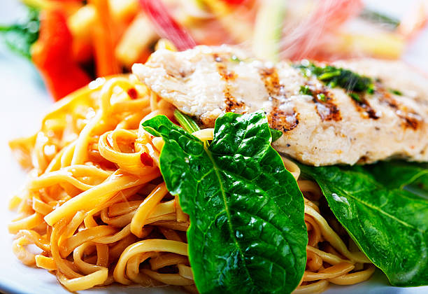 istock Healthy and appetizing Asian-style meal 171375880