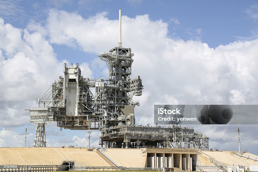 Space Shuttle Launch Pad Space Shuttle Launch PadKennedy Space Center Space Shuttle Stock Photo