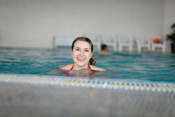 istock woman in pool 171377065