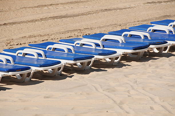 istock Sun lounger's, Jersey. 171377457