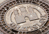 Bratislava Historical Manhole Cover