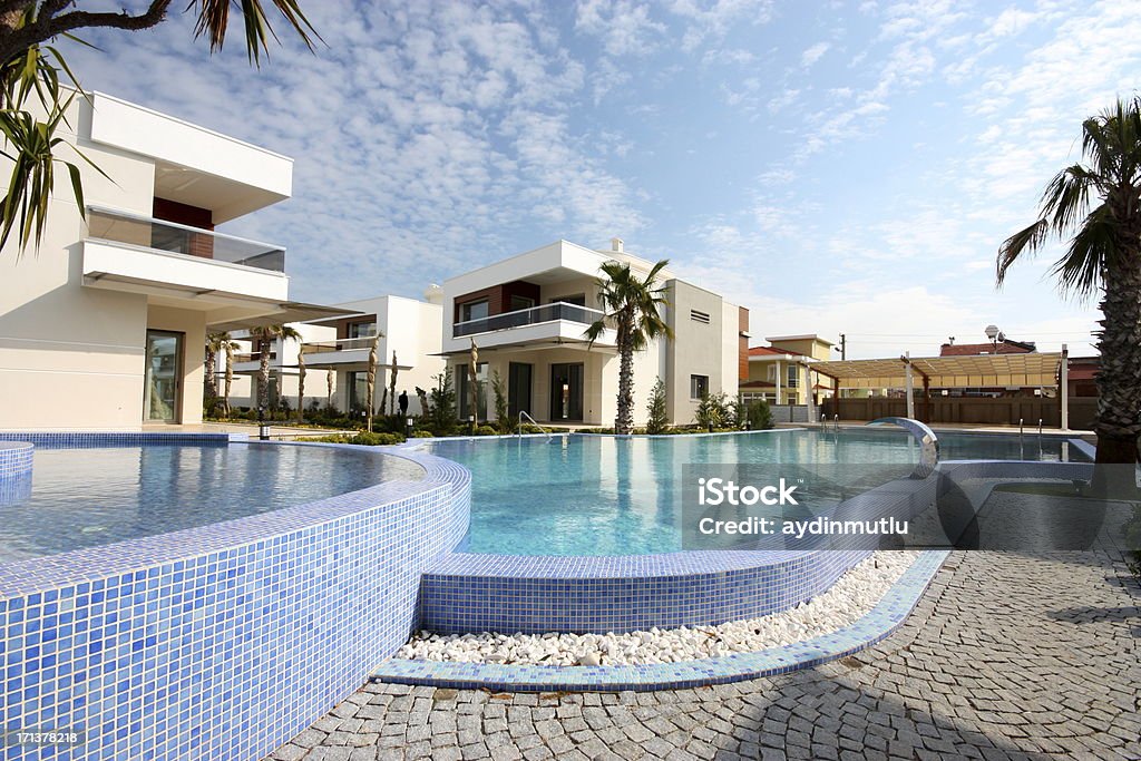 Luxury Villa l - Foto de stock de Mosaico royalty-free
