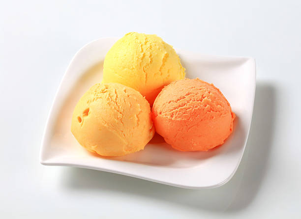 istock Scoops of icecream on a plate 171378781