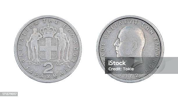 2 コインドラクマギリシャ1962 年 - 1962年のストックフォトや画像を多数ご用意 - 1962年, 5セントコイン, カットアウト