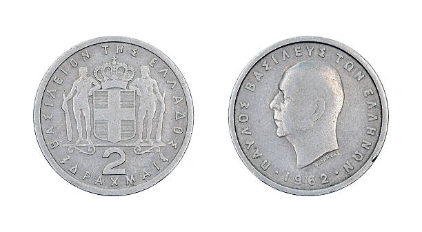istock Two-Drachma-Coin, Greece, 1962 171379017