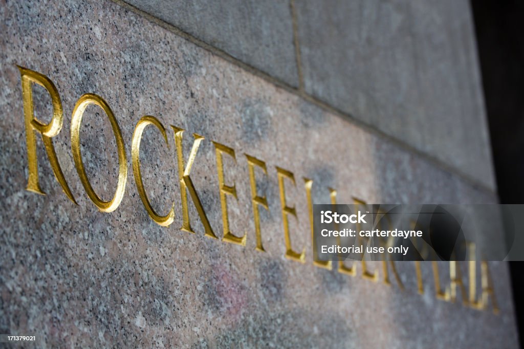 Rockefeller Center de la ciudad de Nueva York, Estados Unidos - Foto de stock de 2000-2009 libre de derechos