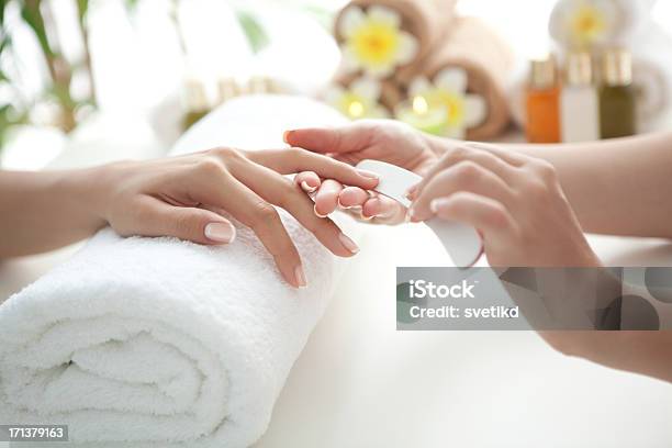 Manicure Stock Photo - Download Image Now - Manicure, Fingernail, Beauty Spa