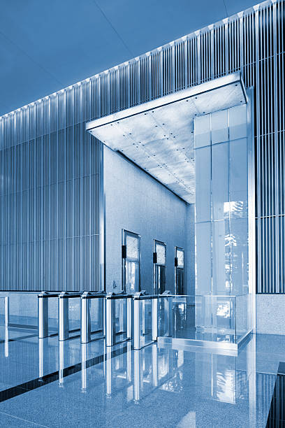 istock Building Lobby Toned In Blue 171379378
