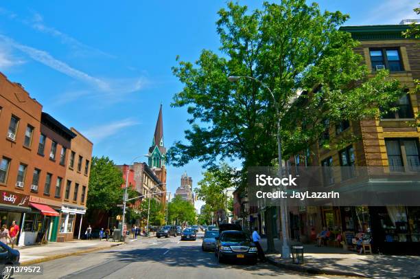 コブルヒルブルックリンニューヨークのストリートシーンの街並み - コブルヒルのストックフォトや画像を多数ご用意 - コブルヒル, ニューヨーク州 ブルックリン, 店