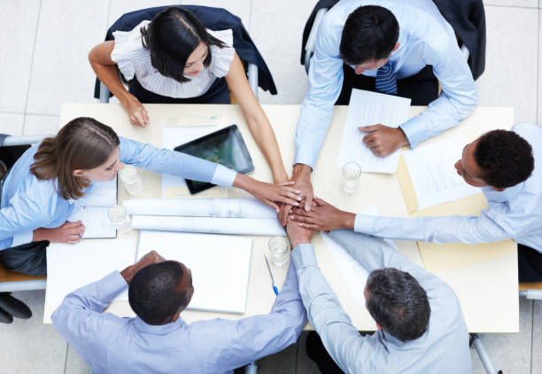 istock They do business as a team! 171379637