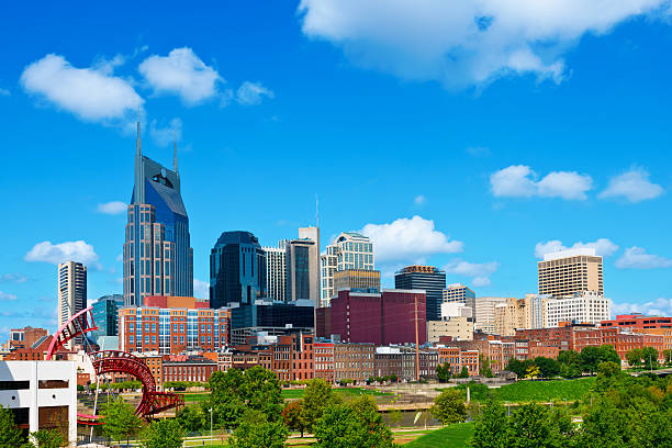 Nashville Skyline stock photo
