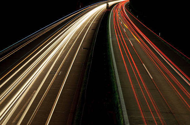 istock Autobahn in Germany at night 171380004