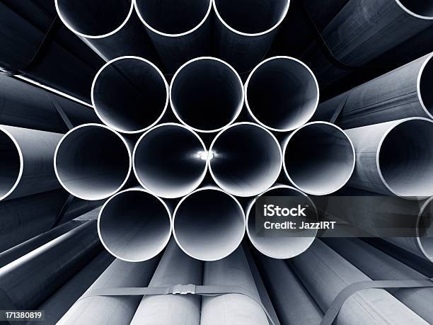 Pipe Stockfoto und mehr Bilder von Stahl - Stahl, Rohr, Fabrik