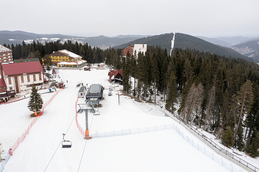 Holmenkollen ski jump is a famous ski arena which arrange many world wide competitions.